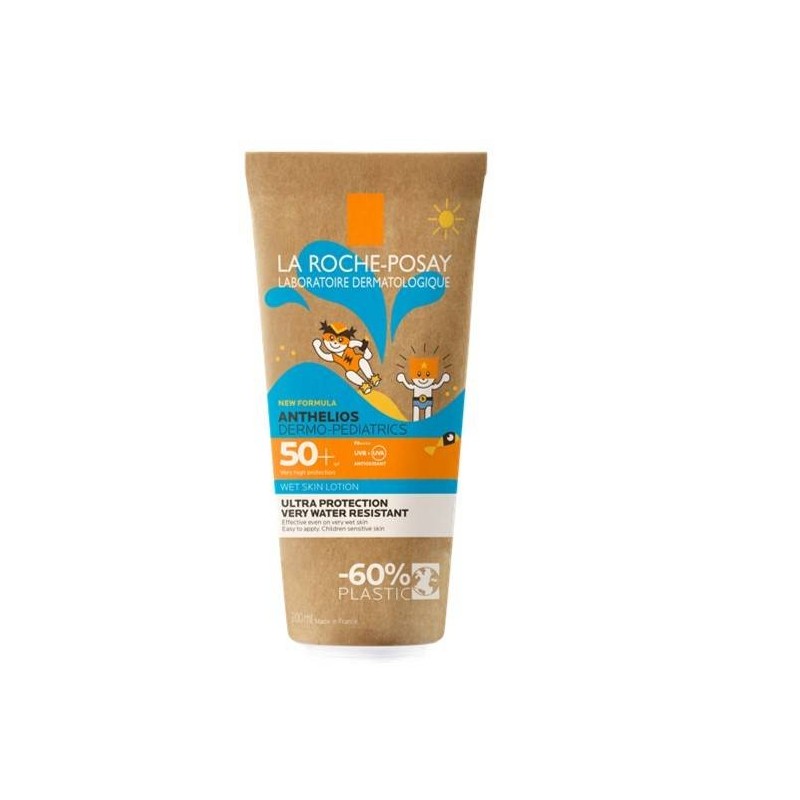 La Roche Posay-phas Anthelios Gel Pelle Bagnata Bambino 50+ 200 Ml Paperpack La Roche Posay-phas Anthelios Gel Pelle Bagnata Bambino 50+ 200 Ml Paperpack