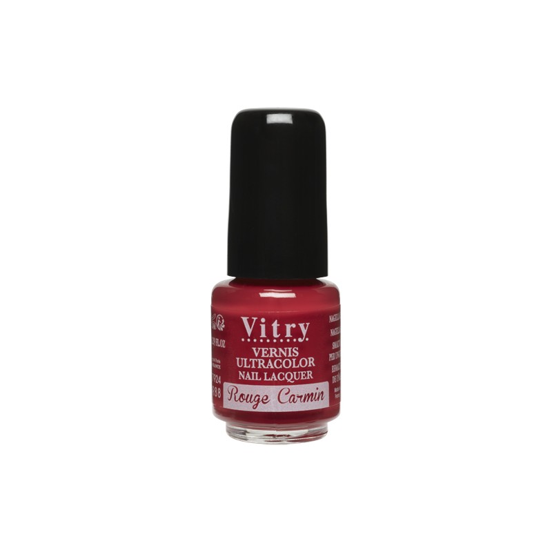 Vitry Freres Sa Mini Smalto Rouge Carmin 4ml Vitry Freres Sa Mini Smalto Rouge Carmin 4ml