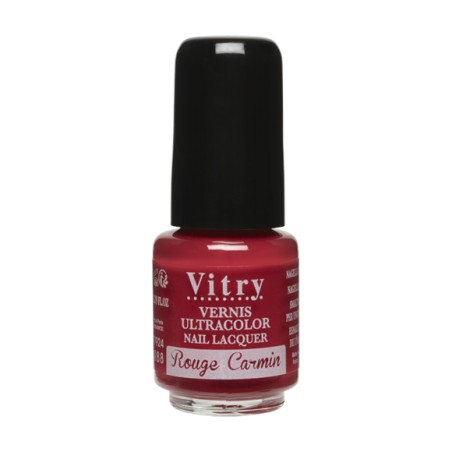 Vitry Freres Sa Mini Smalto Rouge Carmin 4ml Vitry Freres Sa Mini Smalto Rouge Carmin 4ml