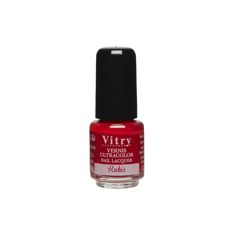 Vitry Freres Sa Mini Smalto Rubis 4ml Vitry Freres Sa Mini Smalto Rubis 4ml