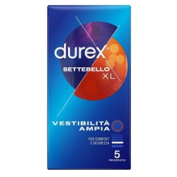 Reckitt Benckiser H. Profilattico Durex Settebello Xl 5 Pezzi