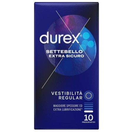 Reckitt Benckiser H. Profilattico Durex Settebello Extra Sicuro 10 Pezzi Reckitt Benckiser H. Profilattico Durex Settebello Extra Sicuro 10 Pezzi