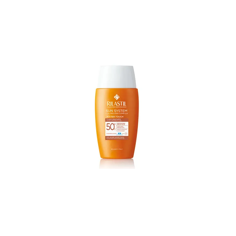 Ist. Ganassini Rilastil Sun System Water Touch Fluido Spf50+ 50 Ml Nuova Formulazione Ist. Ganassini Rilastil Sun System Water Touch Fluido Spf50+ 50 Ml Nuova Formulazione