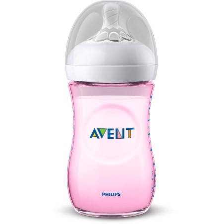 Philips Avent Biberon Natural 3,0 Rosa 260 Ml Philips Avent Biberon Natural 3,0 Rosa 260 Ml