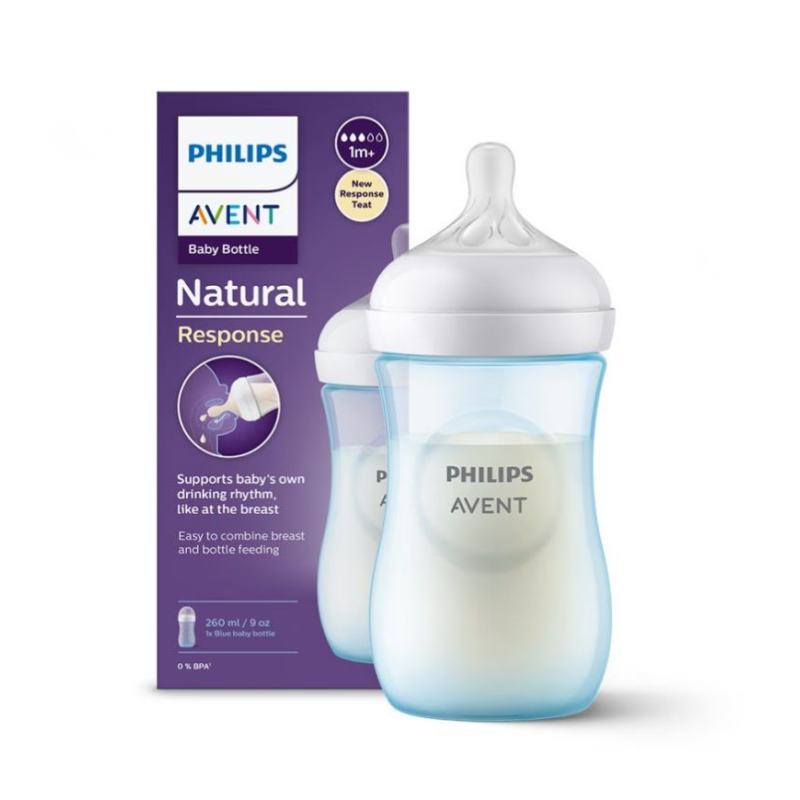Philips Avent Biberon Natural 3,0 Blu 260 Ml Philips Avent Biberon Natural 3,0 Blu 260 Ml