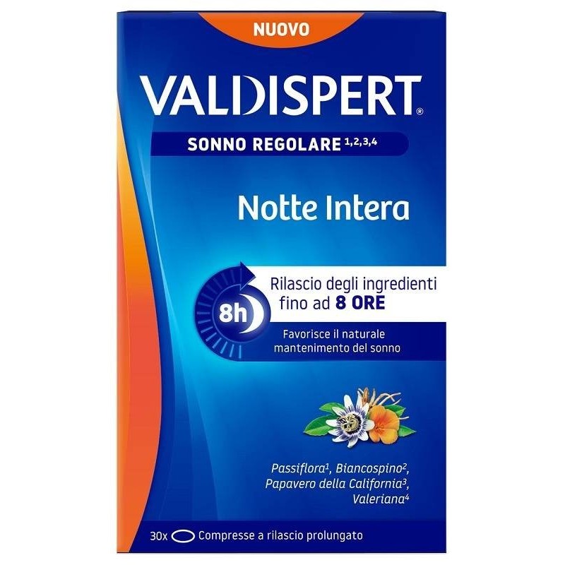 Vemedia Pharma Valdispert Notte Intera 30 Compresse Vemedia Pharma Valdispert Notte Intera 30 Compresse
