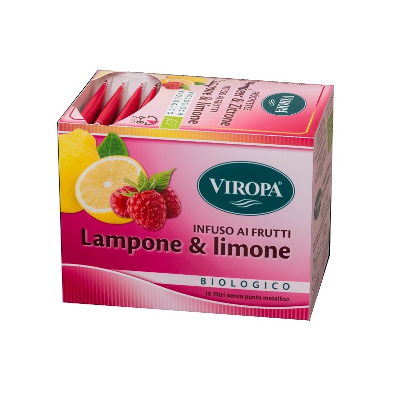 Viropa Import Viropa Infuso Lampone & Limone Bio 15 Bustine Da 2,7 G