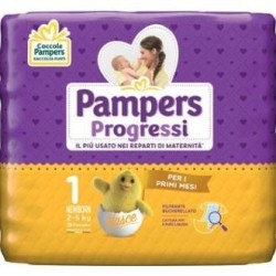 Fater Pampers Progressi Newborn Pannolino 1 2-5kg 28 Pezzi