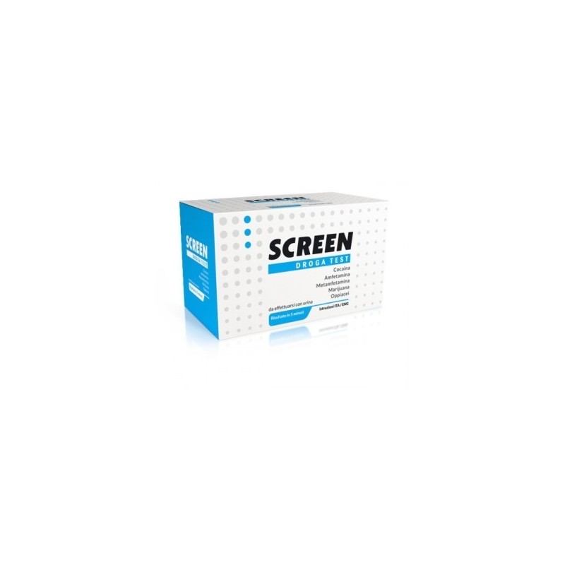 Screen Italia Screen Droga Test 5 Droghe Test Antidroga Con Contenitore Urina