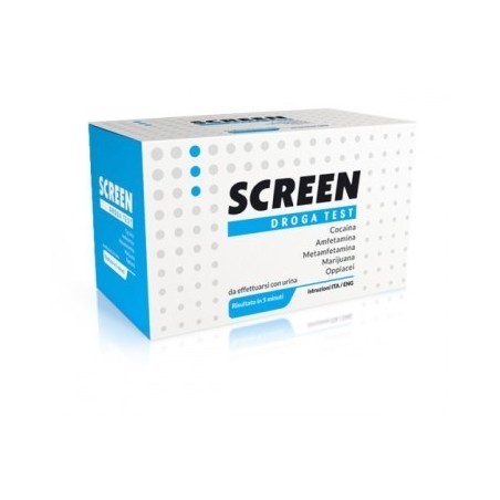Screen Italia Screen Droga Test 5 Droghe Test Antidroga Con Contenitore Urina