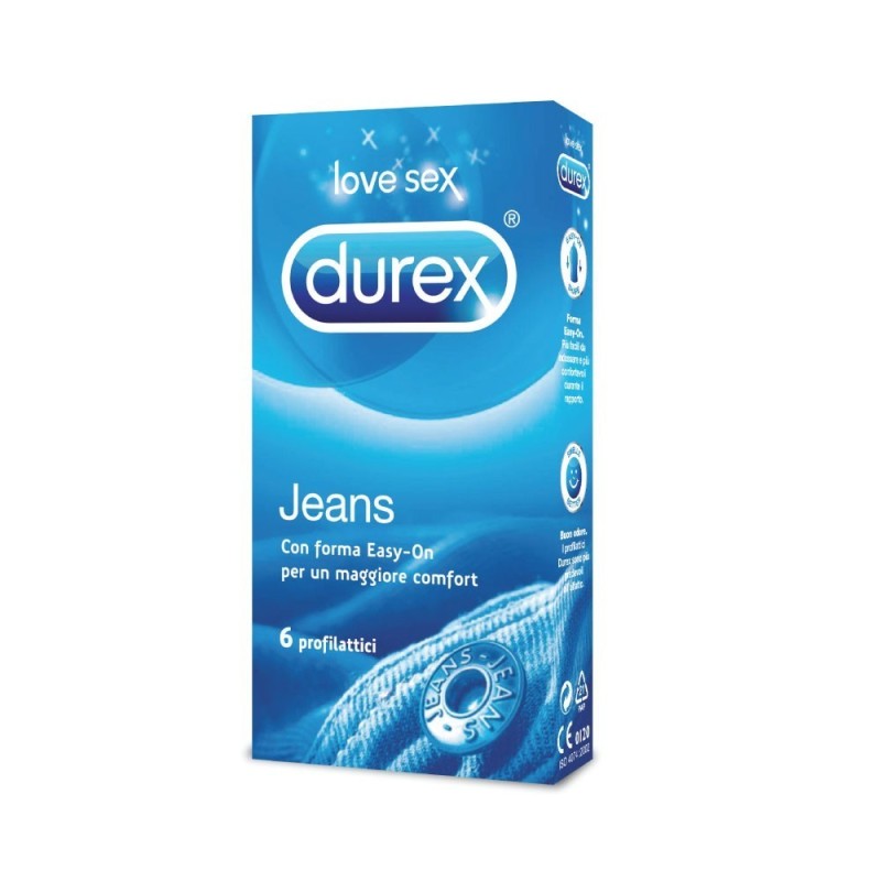 Reckitt Benckiser H. Profilattico Durex Settebello Jeans 6 Pezzi Reckitt Benckiser H. Profilattico Durex Settebello Jeans 6 Pezzi