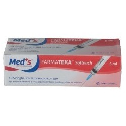 Farmac-zabban Siringa Meds 5 Ml 14 Gauge 10 Pezzi