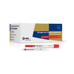 Msd Animal Health Siringa Insulina Uso Veterinario Msd-ah 30 Siringhe 40 Ui/ml