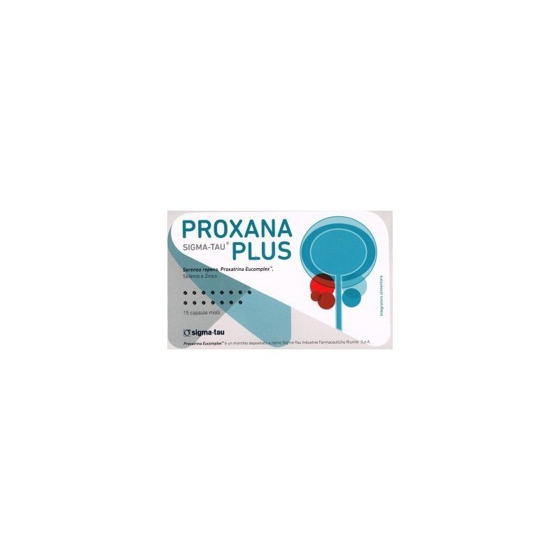 Alfasigma Proxana Plus 15 Capsule Molli Alfasigma Proxana Plus 15 Capsule Molli