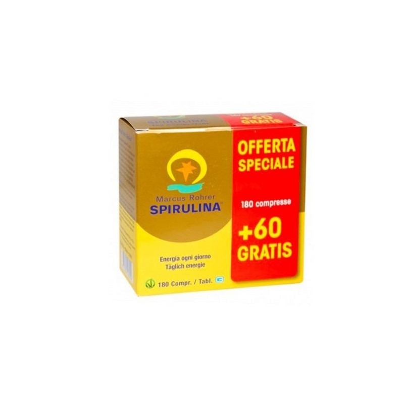 Giuriati Group International Spirulina Marcus Rohrer 180 Compresse + Of