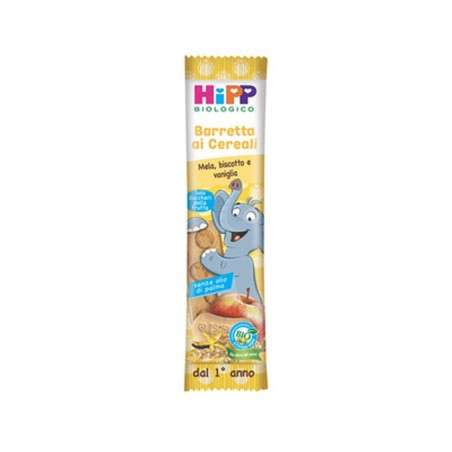 Hipp Italia Hipp Bio Barretta Ai Cereali Mela/biscotto/vaniglia 20 G