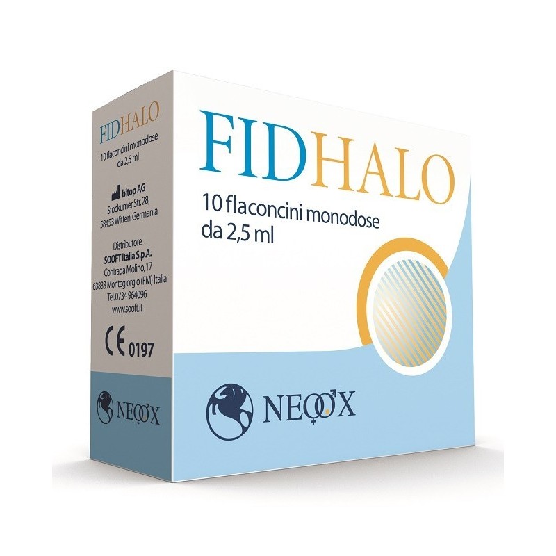 Fidia Farmaceutici Fidhalo 10 Flaconcini Monodose Da 2,5 Ml Fidia Farmaceutici Fidhalo 10 Flaconcini Monodose Da 2,5 Ml
