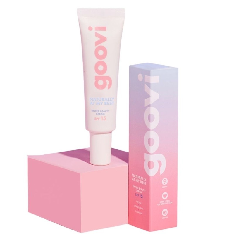 The Good Vibes Company Goovi Tinted Beauty Cream 01 Light