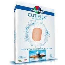 Pietrasanta Pharma Medicazione Autoadesiva Trasparente Impermeabile Master-aid Cutiflexmed 10,5x20 Cm 5 Pezzi