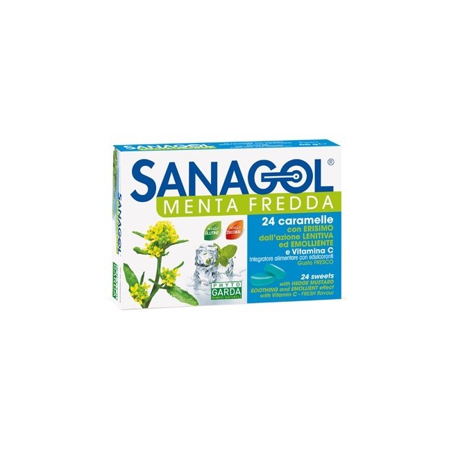 Named Sanagol Menta Fredda 24 Caramelle