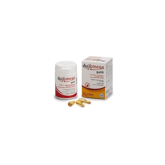 Candioli Duomega Gatti 30 Capsule Molli 500 Mg