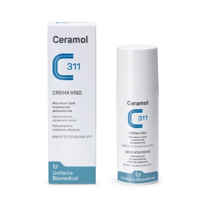 Unifarco Ceramol 311 Crema Viso 50 Ml