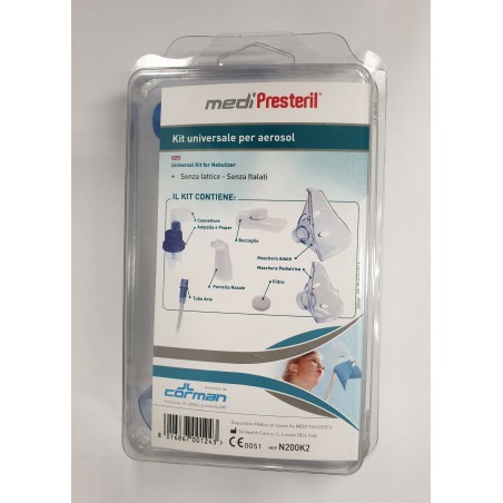 Corman Kit Nebulizzazione Medipresteril Universale Corman Kit Nebulizzazione Medipresteril Universale
