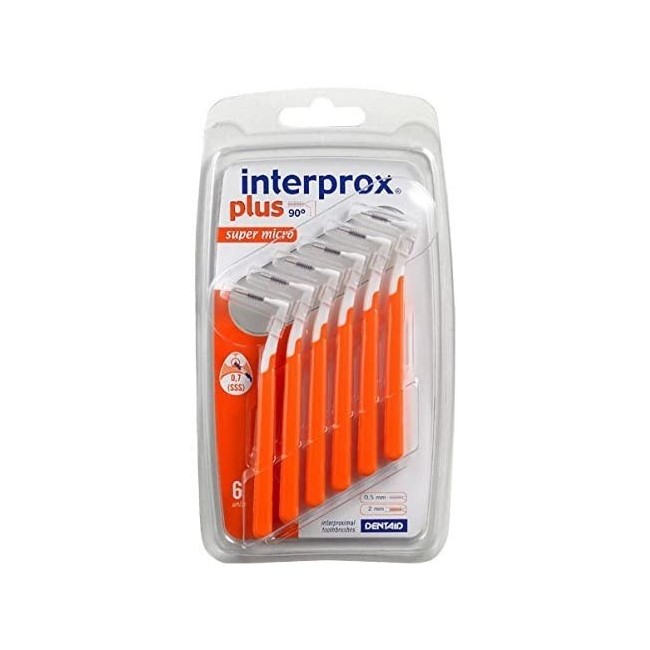 Dentaid Interprox Plus Supermicro Arancio 6 Pezzi