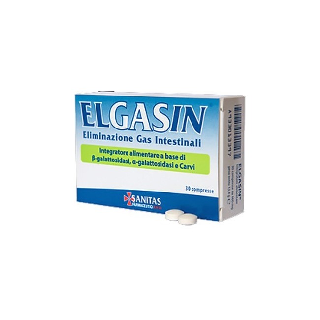 Sanitas Farmaceutici Elgasin 30 Compresse Sanitas Farmaceutici Elgasin 30 Compresse