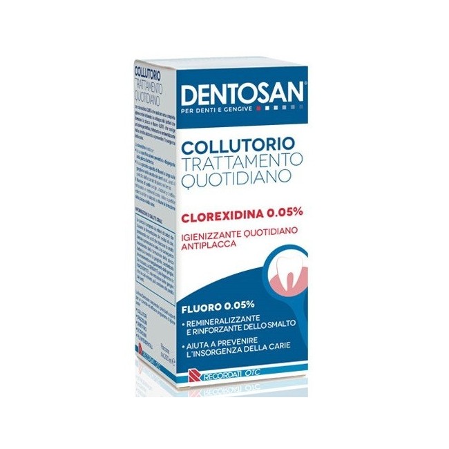 Recordati Dentosan Collutorio Trattamento Quotidiano 200 Ml Recordati Dentosan Collutorio Trattamento Quotidiano 200 Ml