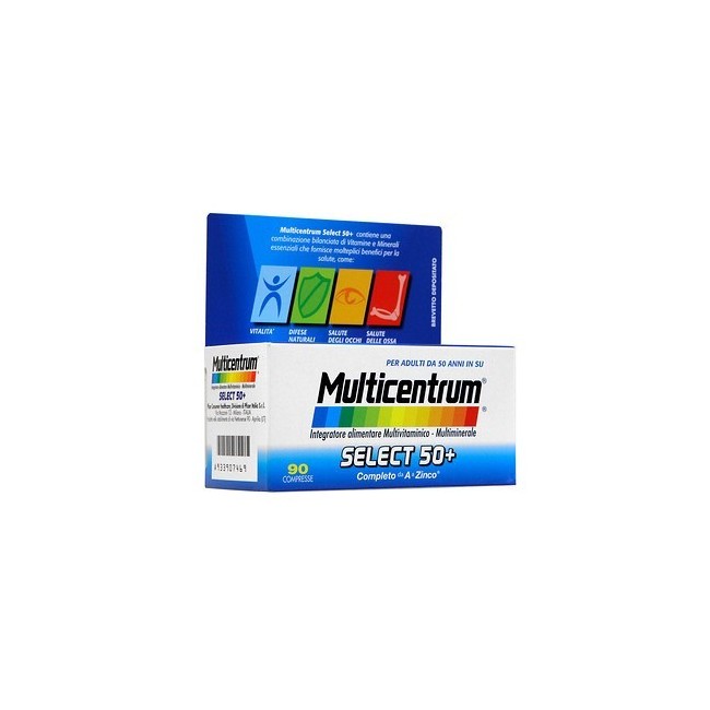 Haleon Multicentrum Select 50+ 90 Compresse Haleon Multicentrum Select 50+ 90 Compresse