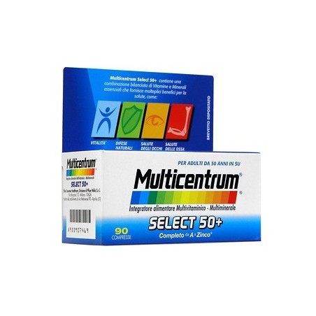 Haleon Multicentrum Select 50+ 90 Compresse Haleon Multicentrum Select 50+ 90 Compresse