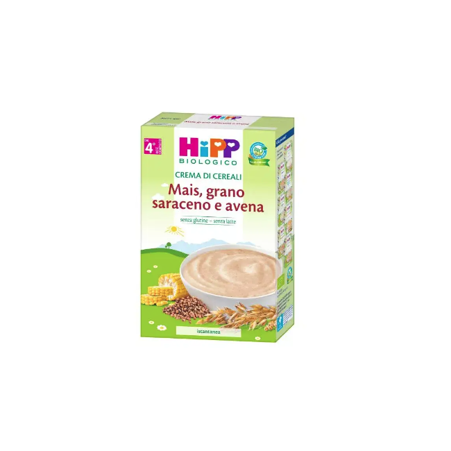 Hipp Crema Cereali Mais Grano Saraceno 200 G