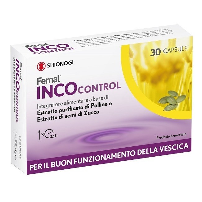 Shionogi Femal Incocontrol 30 Capsule Shionogi Femal Incocontrol 30 Capsule