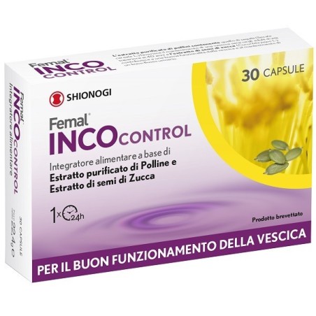 Shionogi Femal Incocontrol 30 Capsule Shionogi Femal Incocontrol 30 Capsule