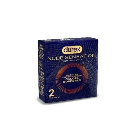 Reckitt Benckiser Preservativo Durex Nude Sensation 2 Pezzi Reckitt Benckiser Preservativo Durex Nude Sensation 2 Pezzi