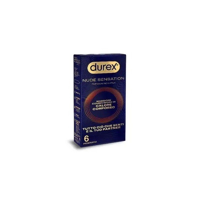 Reckitt Benckiser Durex Nude Sensation 6pz Reckitt Benckiser Durex Nude Sensation 6pz