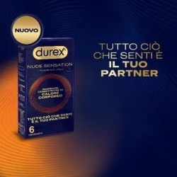 Reckitt Benckiser Durex Nude Sensation 6pz Reckitt Benckiser Durex Nude Sensation 6pz