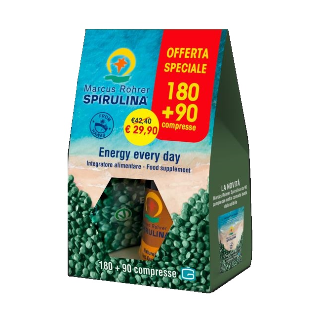 Giuriati Group Marcus Rohrer Spirulina 180 + 90 Compresse