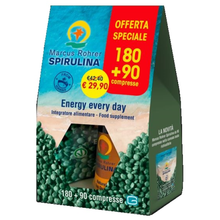 Giuriati Group Marcus Rohrer Spirulina 180 + 90 Compresse