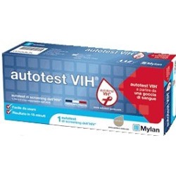 Cooper Consumer Health It Autotest Vih Screening Dell'hiv Contiene 1 Autotest + Soluzione + Bisturi + Cerotto + Garza + Salviett