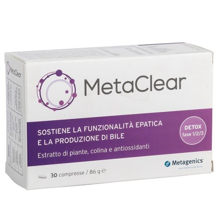 Metagenics Metaclear 30 Compresse Da 1,4 G
