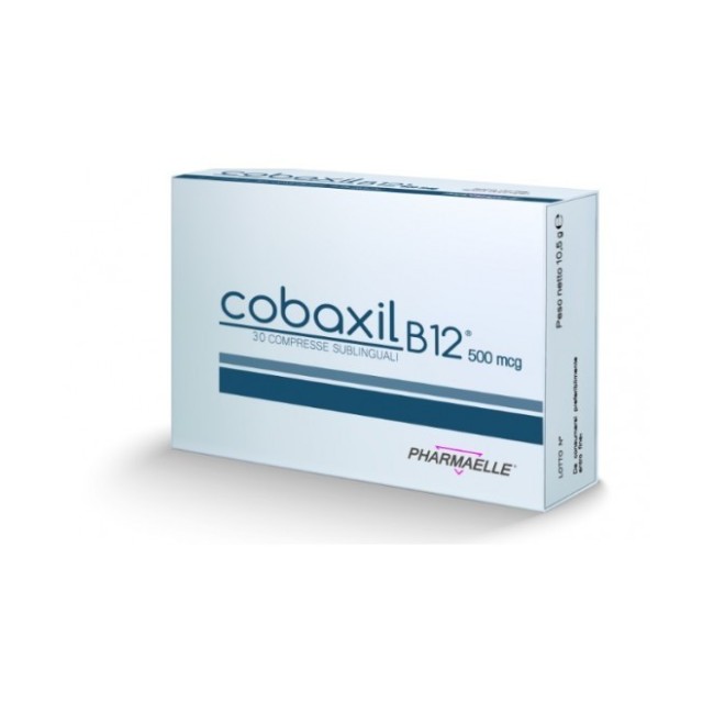 Pharmaelle Cobaxil B12 1000 Mcg 5 Compresse Sublinguali Pharmaelle Cobaxil B12 1000 Mcg 5 Compresse Sublinguali