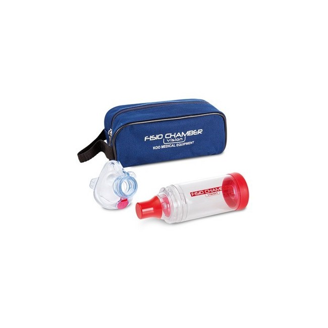 Tred Medical Fisiochamber Vision Plus Infant Camera Di Inalazione Anti Statica Con Maschera Panda