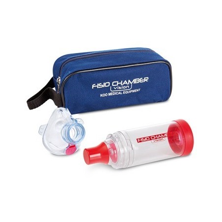 Tred Medical Fisiochamber Vision Plus Camera Di Inalazione Con Boccaglio E Maschera Periatrica