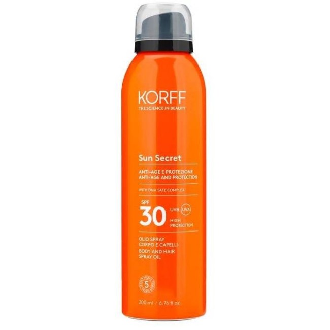 Korff Sun Secret Olio Spray Corpo/capelli Spf30