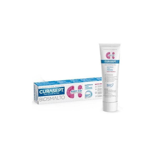 Curasept Biosmalto Baby Kid Senza Fluoro 50 Ml Curasept Biosmalto Baby Kid Senza Fluoro 50 Ml