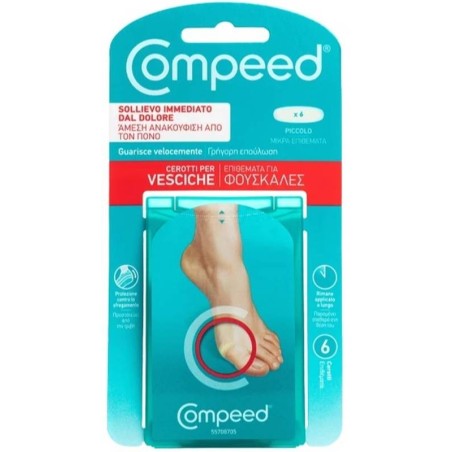 Perrigo Compeed Cerotti Per Vesciche Piccolo 6 Pezzi