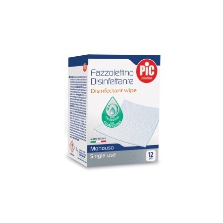Pikdare Pic Solution Fazzolettini Disinfettanti 12 Pezzi Pikdare Pic Solution Fazzolettini Disinfettanti 12 Pezzi