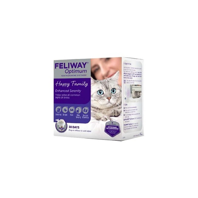 Ceva Salute Animale Feliway Optimum Diffusore + Ricarica Da 48 Ml